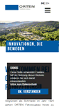 Mobile Screenshot of orten-fahrzeugbau.de